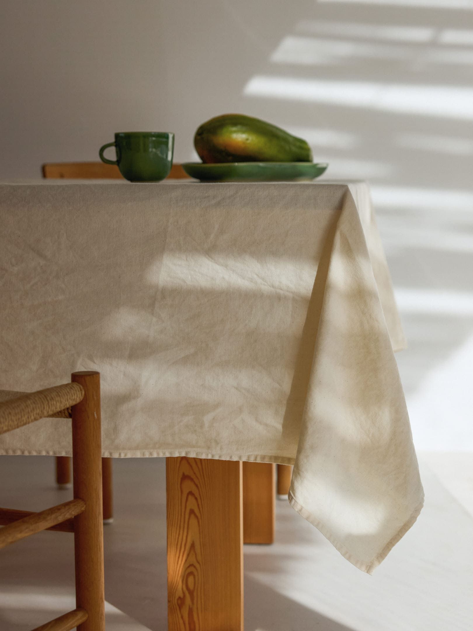 onomao x erlich textil Tischdecke natur 2