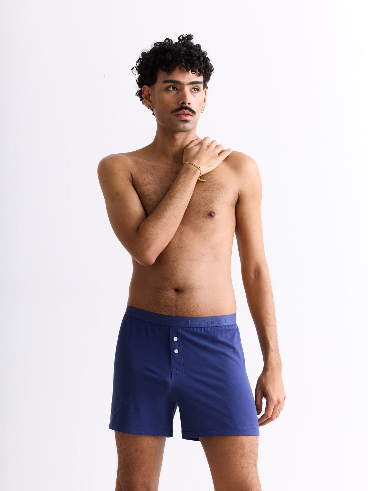 Casual Cotton Boxers nachtblau 3