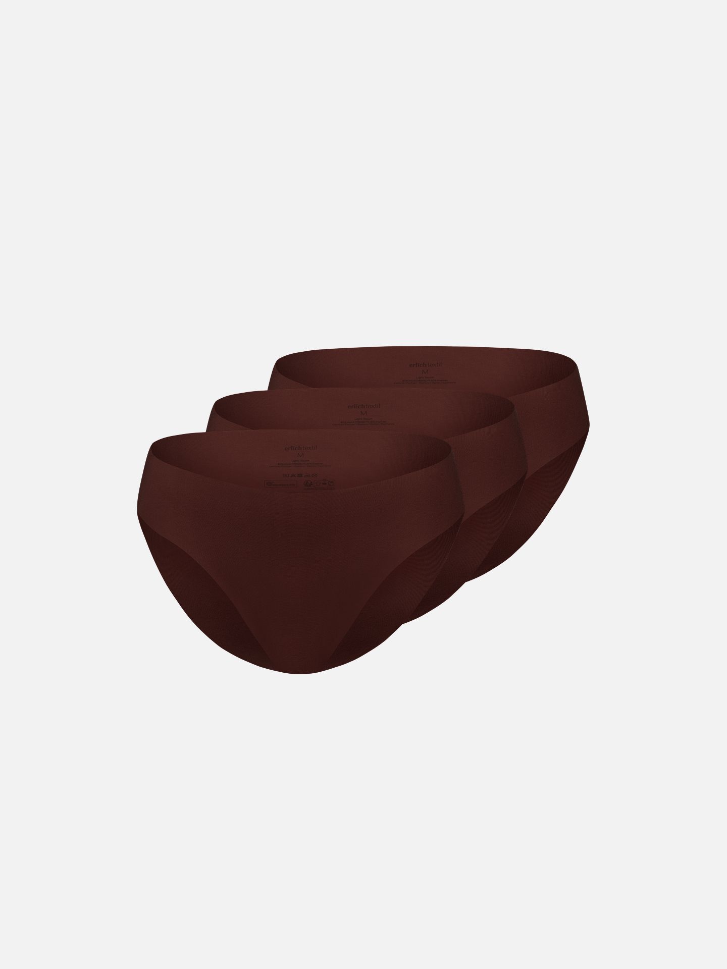 Casual Cotton Slip im 3er Pack umbra 1