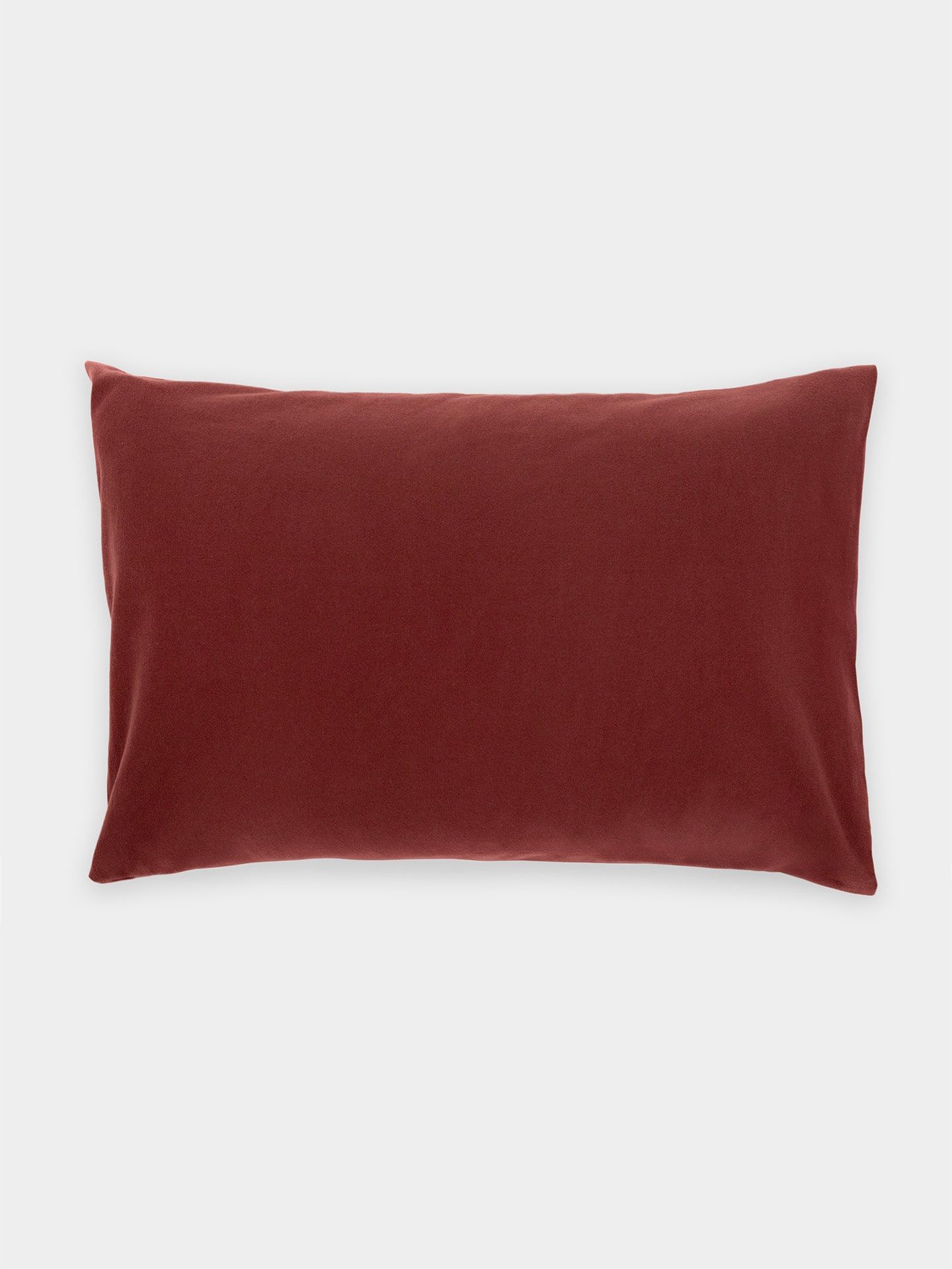 Cotton Select Kopfkissenbezug marone 2