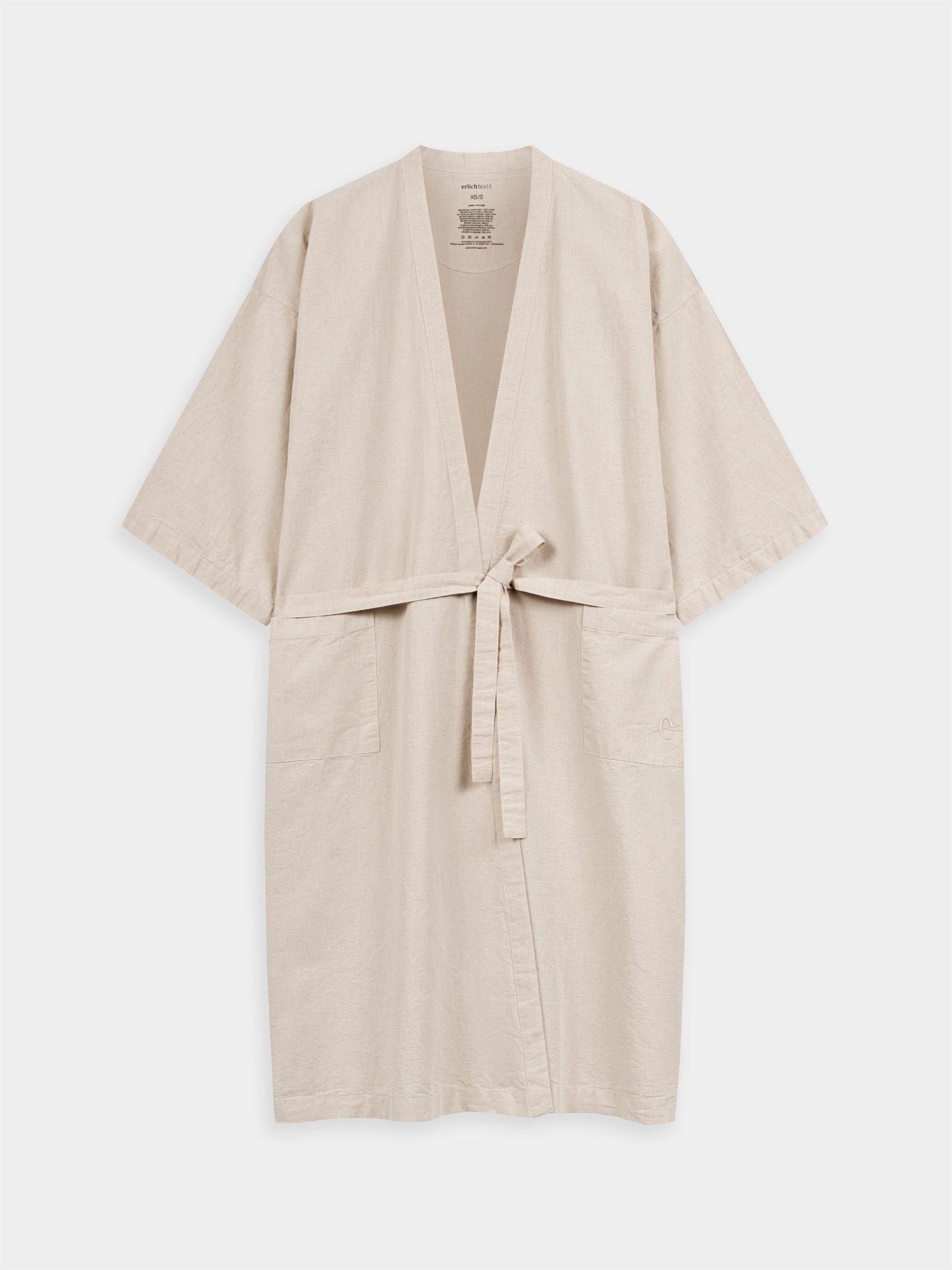 Cotton Linen Select Kimono natur