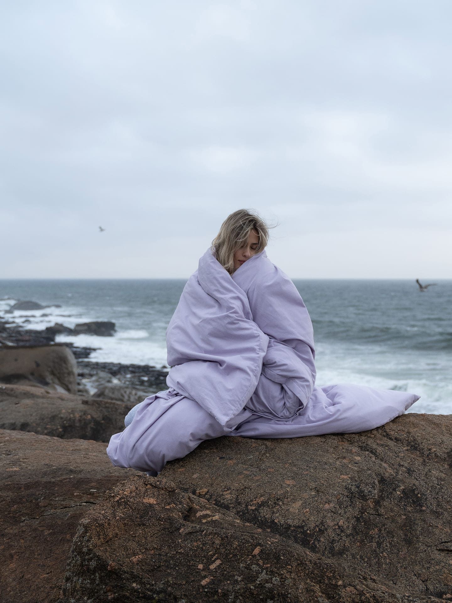 Cotton Select Bettdeckenbezug lavendel 4