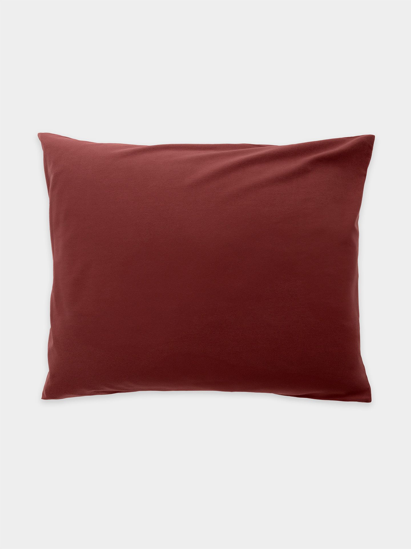 Cotton Select Kopfkissenbezug marone 2