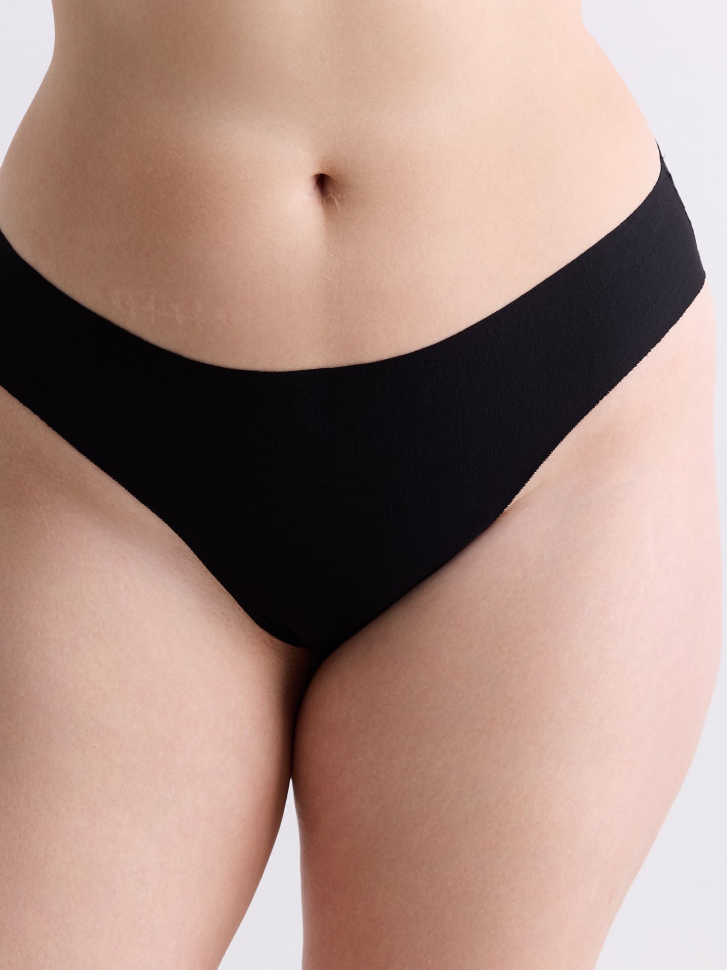 Casual Cotton Slip schwarz 2
