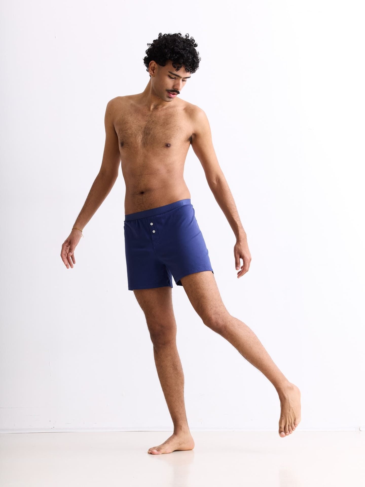 Casual Cotton Boxers nachtblau 5