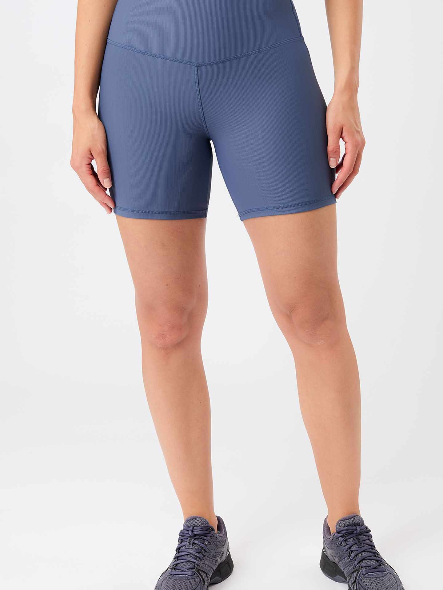 Mandala Biker Shorts eclipse blue 1