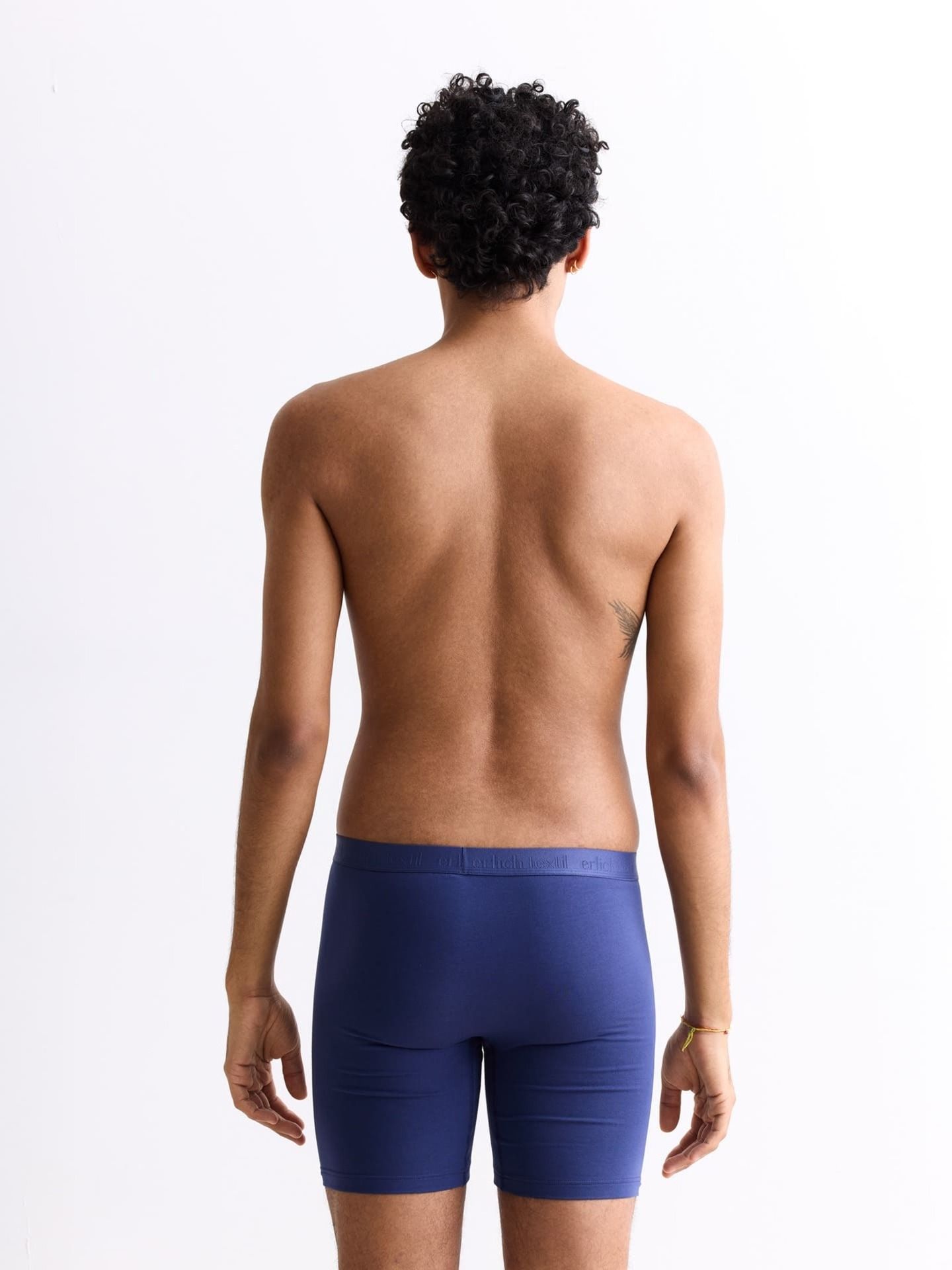 Casual Cotton Lange Pants nachtblau 4