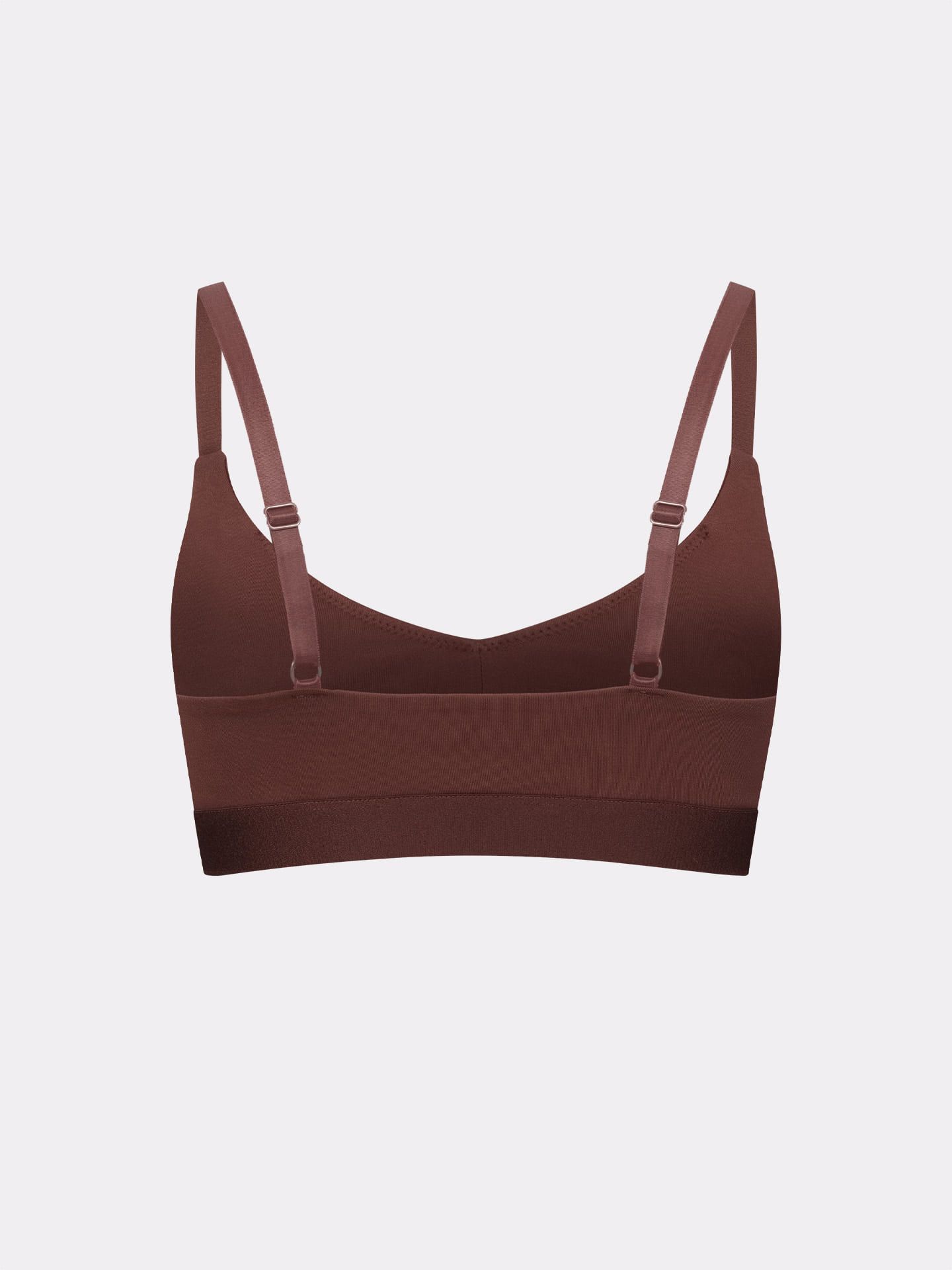 Casual Cotton Bralette mit herausnehmbaren Pads umbra 6