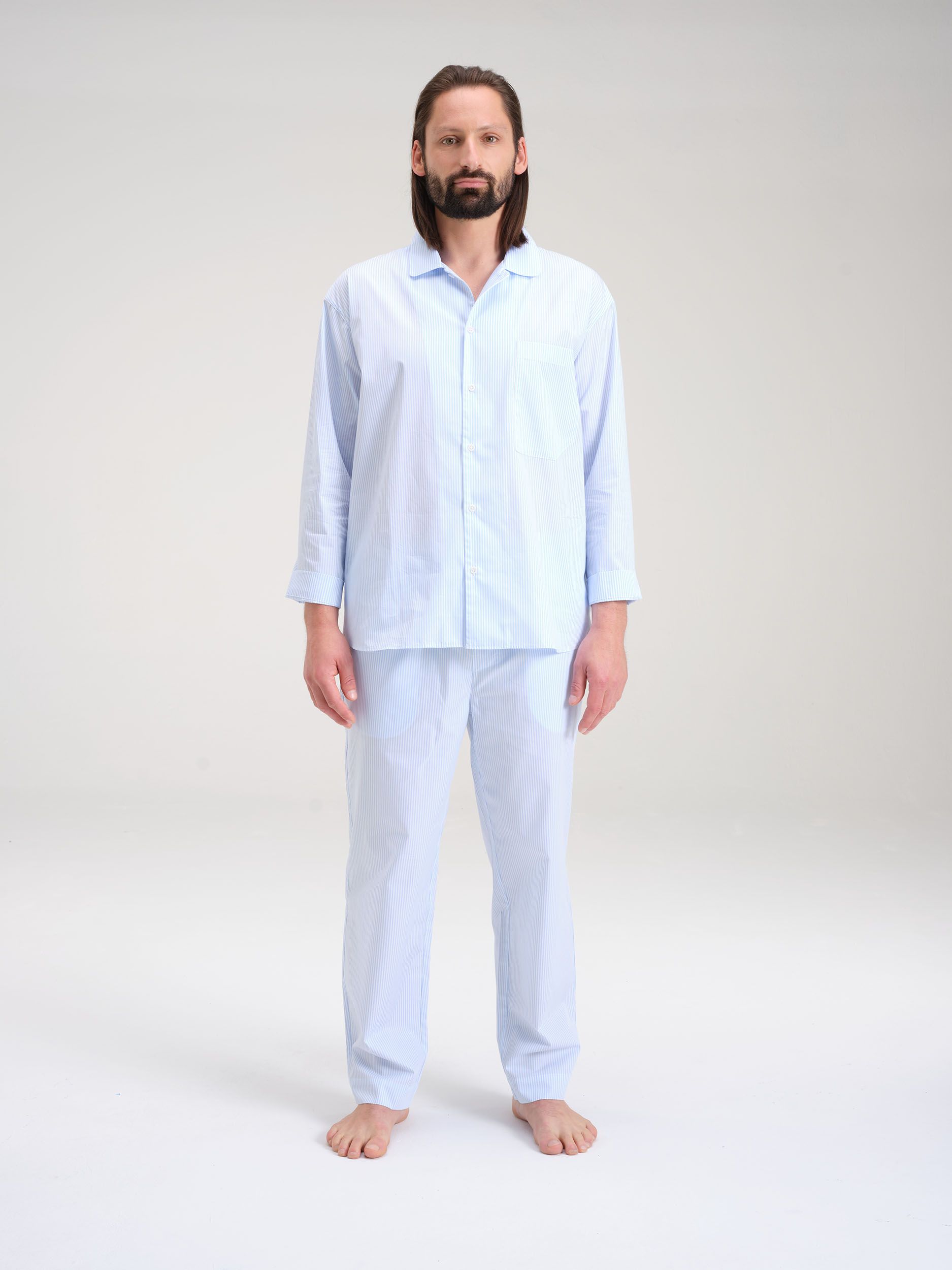 Avonté Pyjama Pants brave blue stripe 4