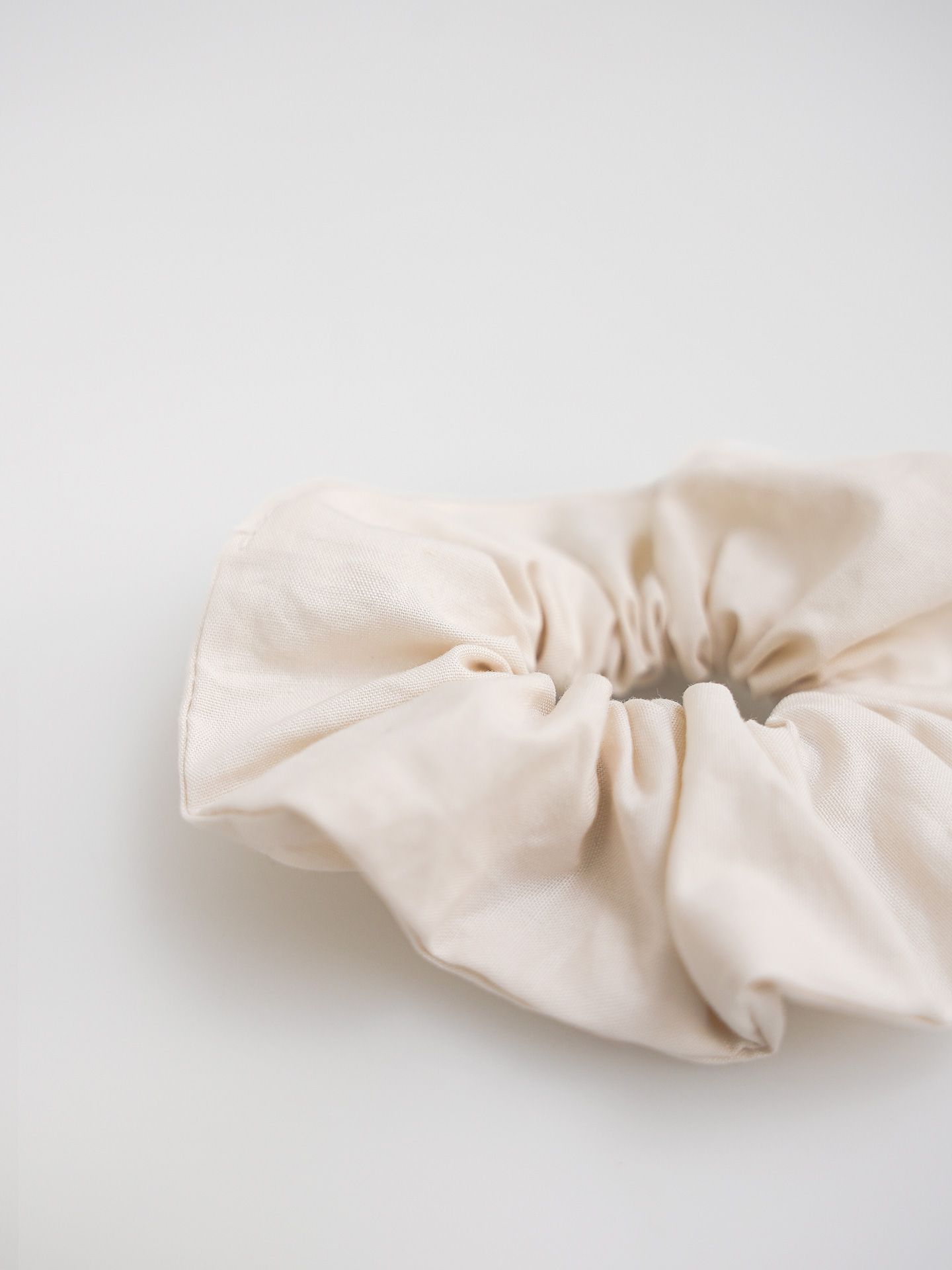 Cotton Select Scrunchie im 2er Pack sand 4
