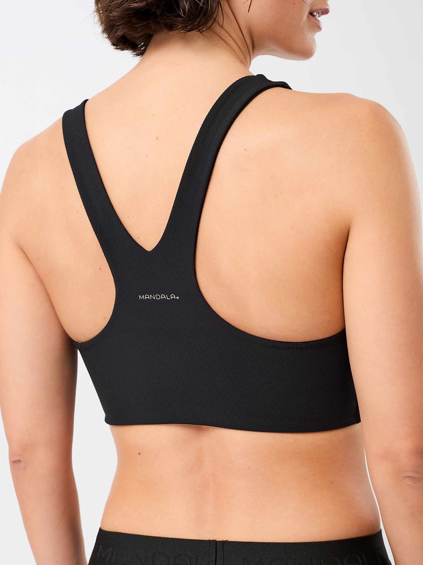 Mandala Racer Bra schwarz 6