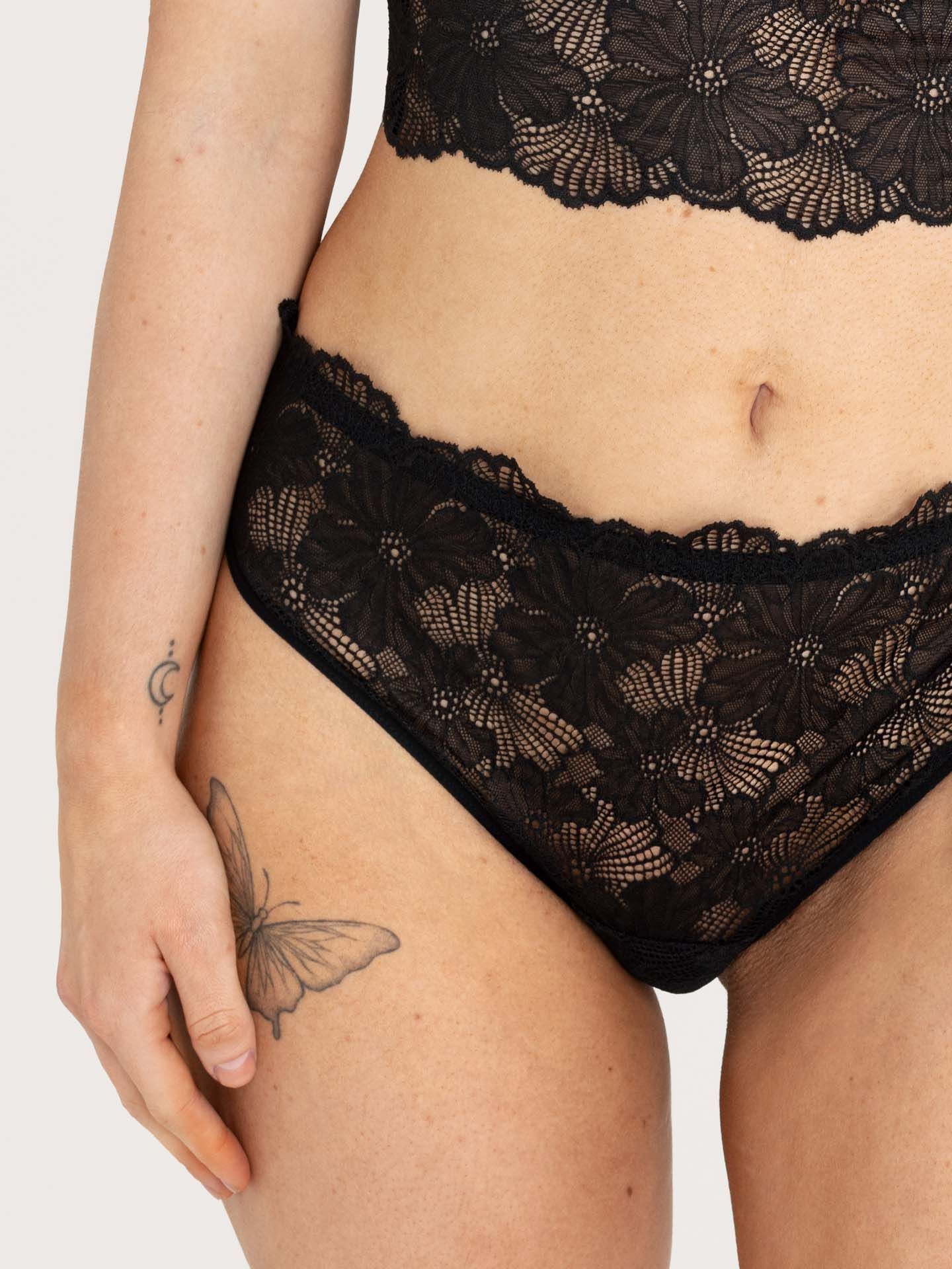 Classy Lace Brazil Slip schwarz 1