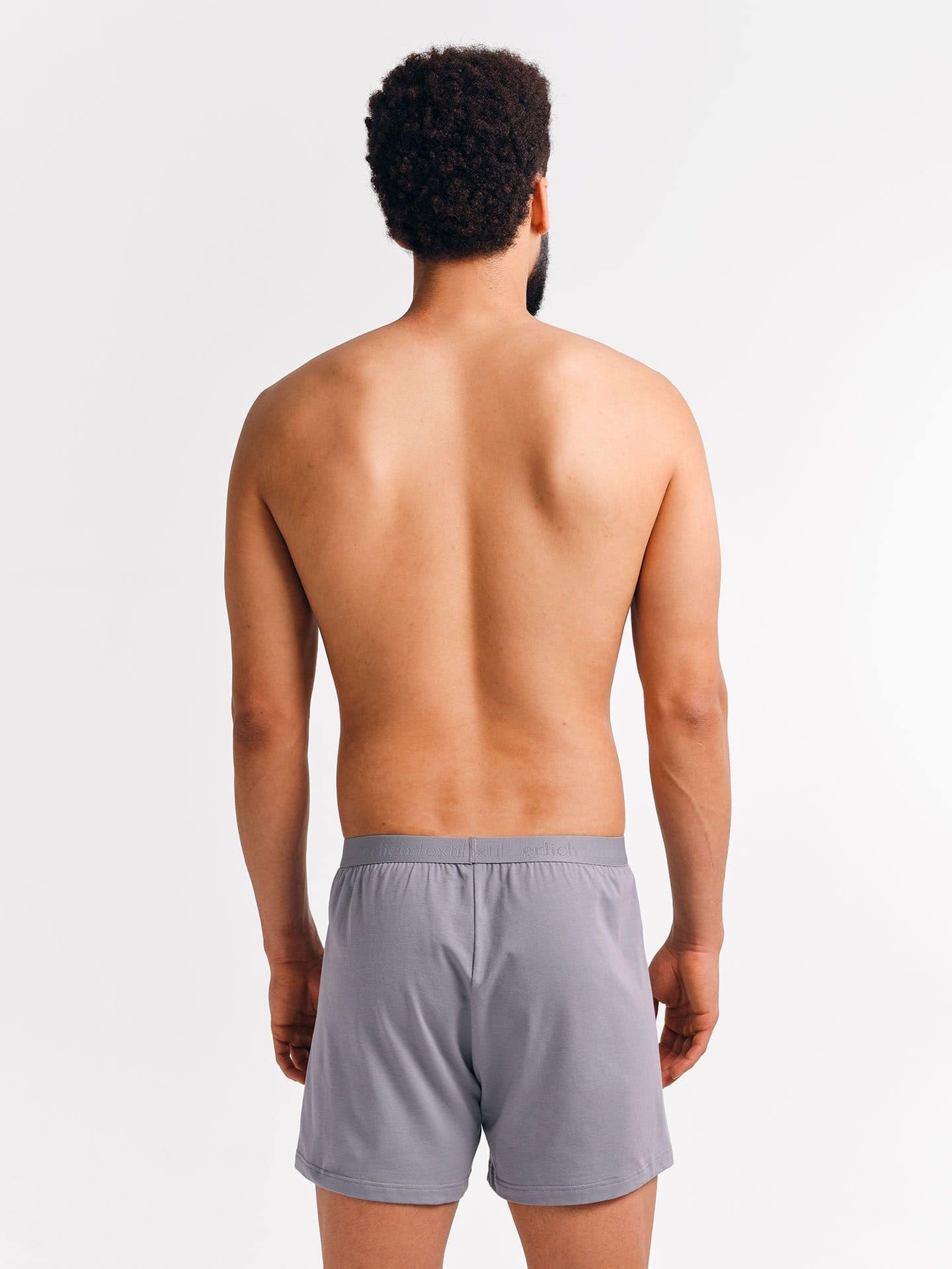 Casual Cotton Boxers steingrau 3
