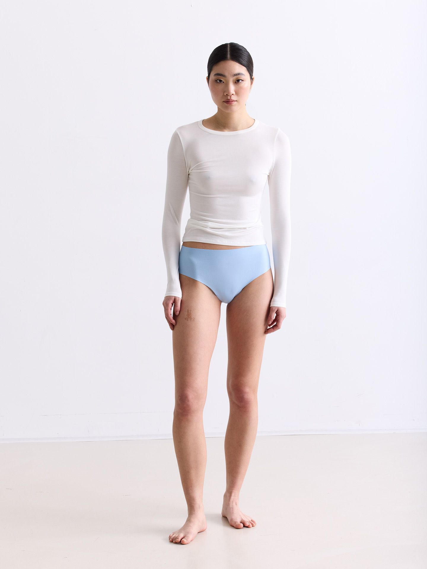 Light Touch High Waist Brazil String denim 5