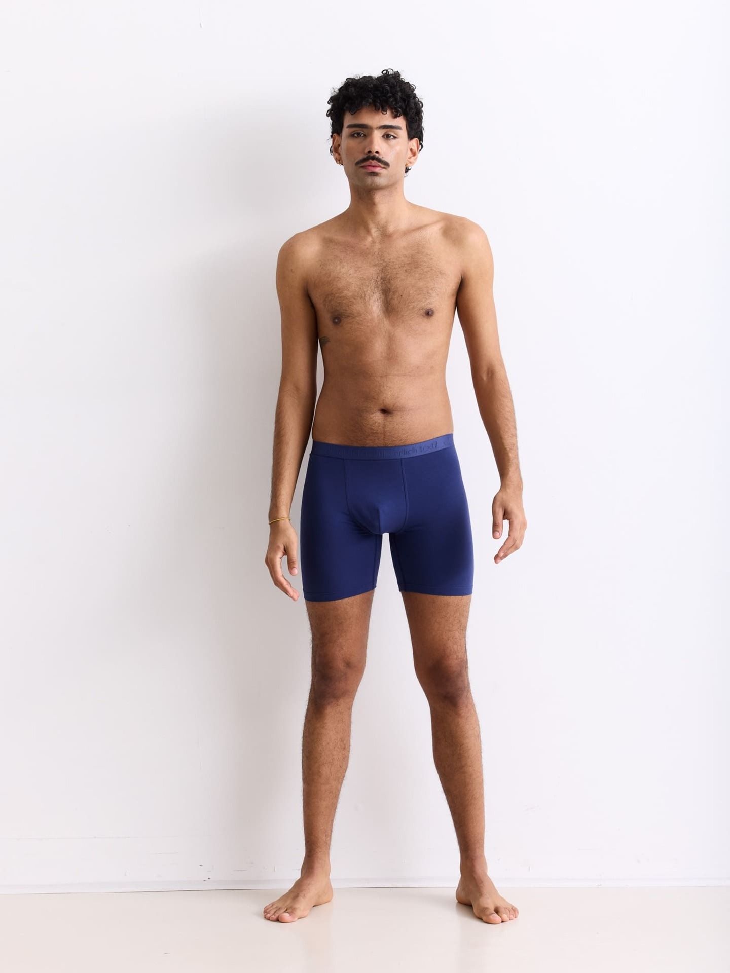 Casual Cotton Lange Pants nachtblau 5