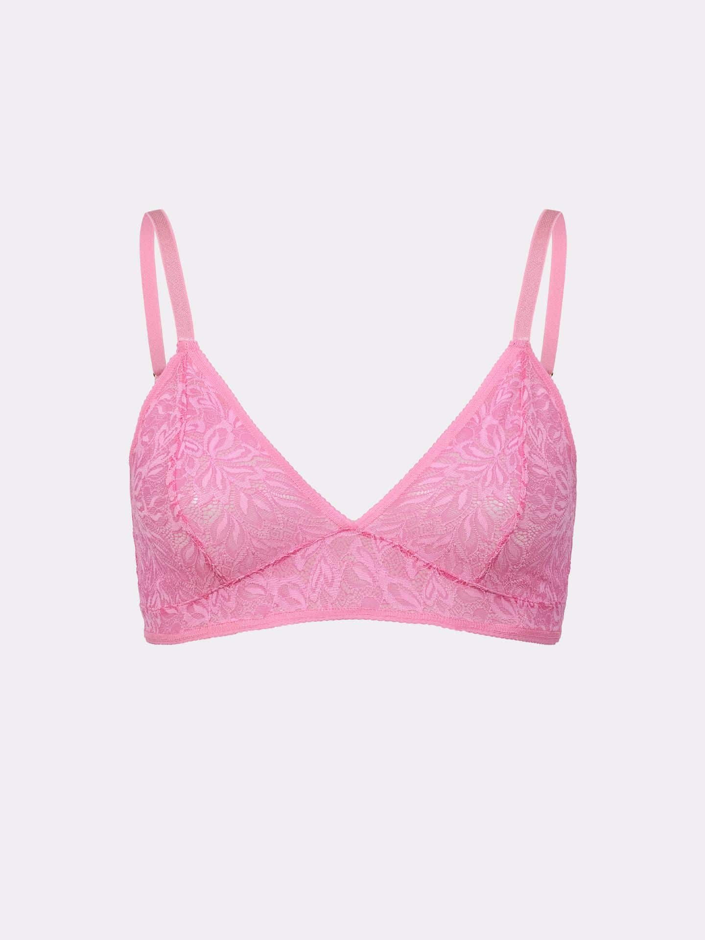 Iconic Lace Triangel BH bubblegum 5