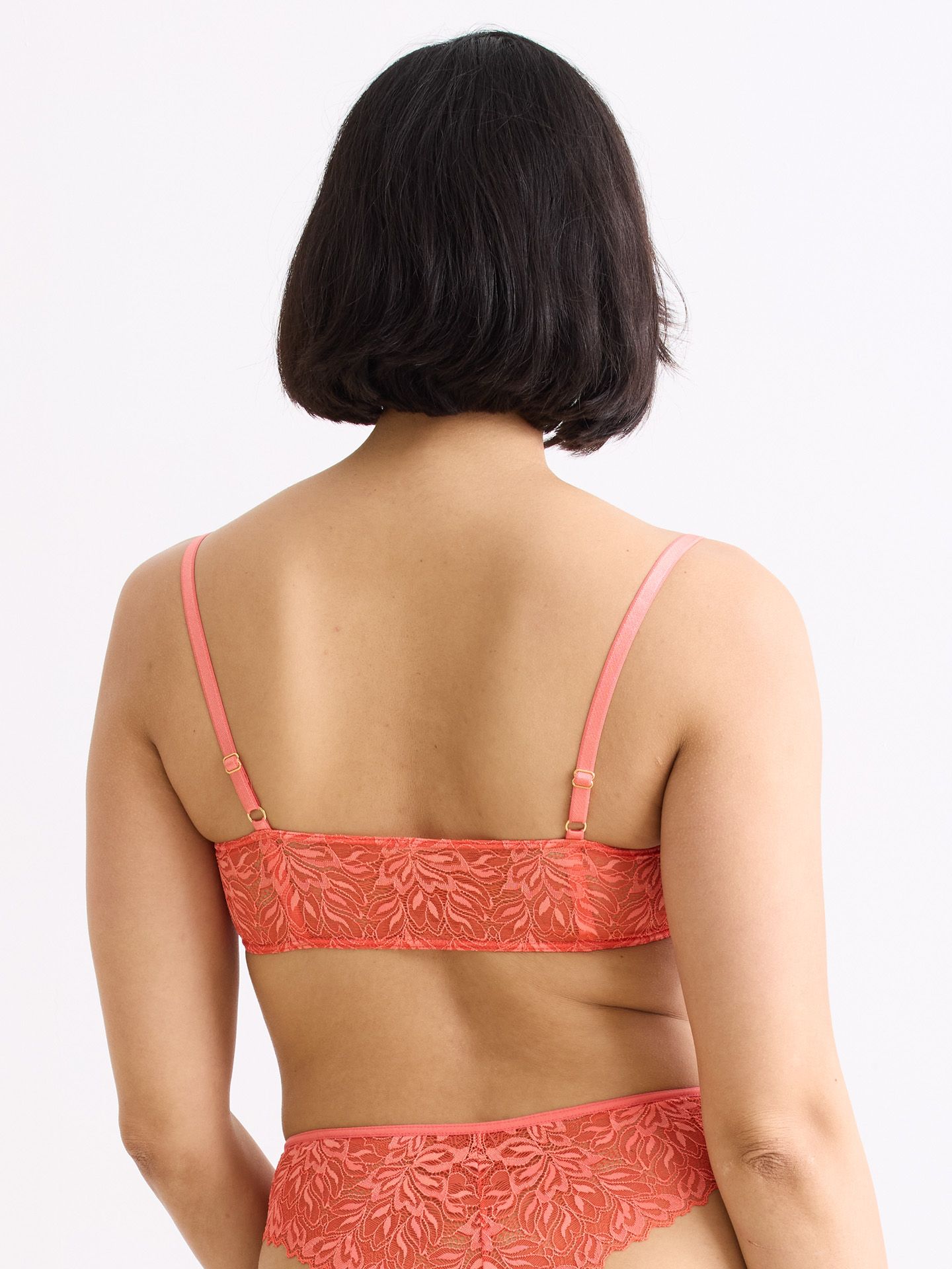 Dreamy Lace Bandeau Bralette wilde orange 2