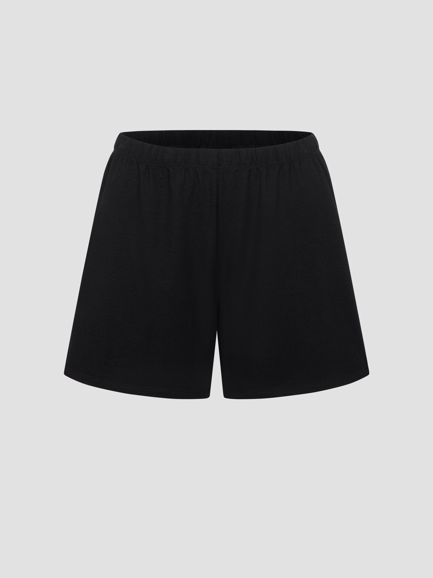 Light Touch kurze Schlafhose schwarz 1