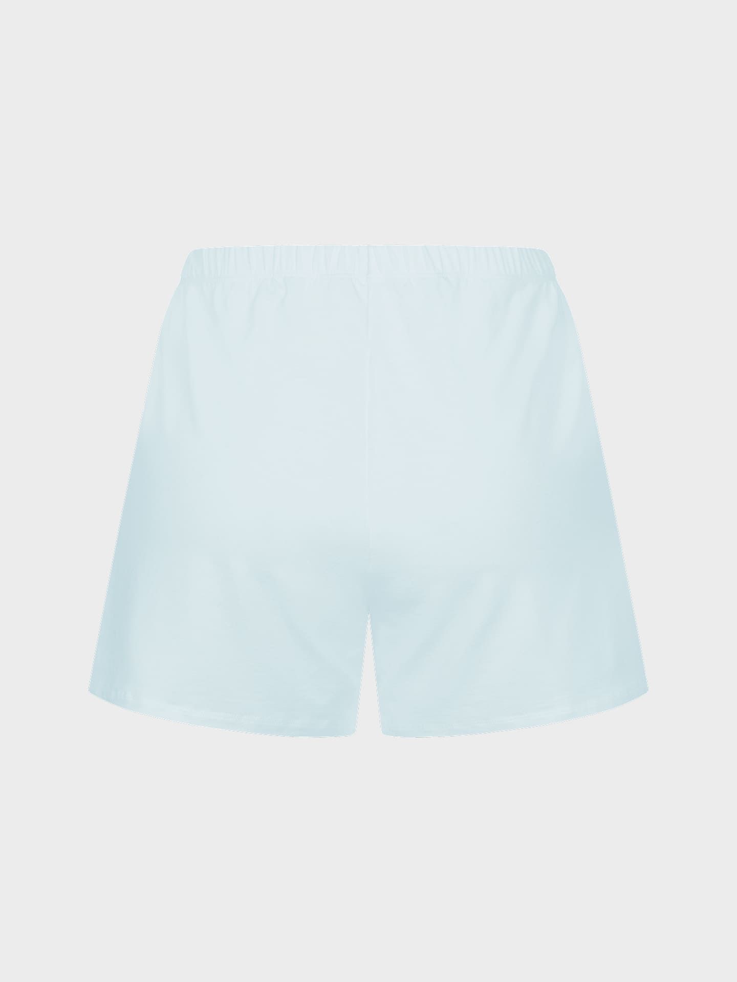 Light Touch kurze Schlafhose himmelblau 6