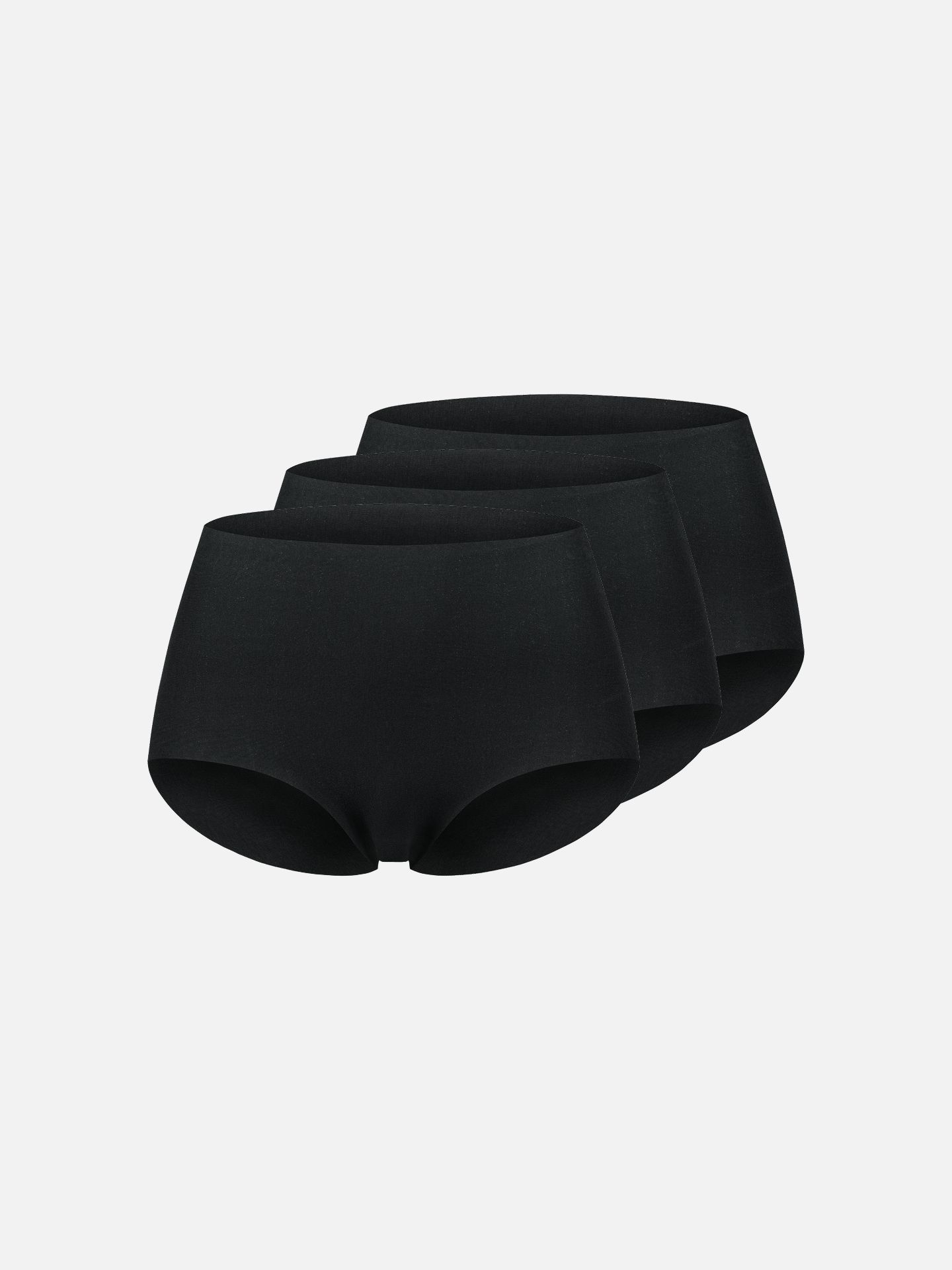 Light Touch High Waist Slip im 3er Pack schwarz 1