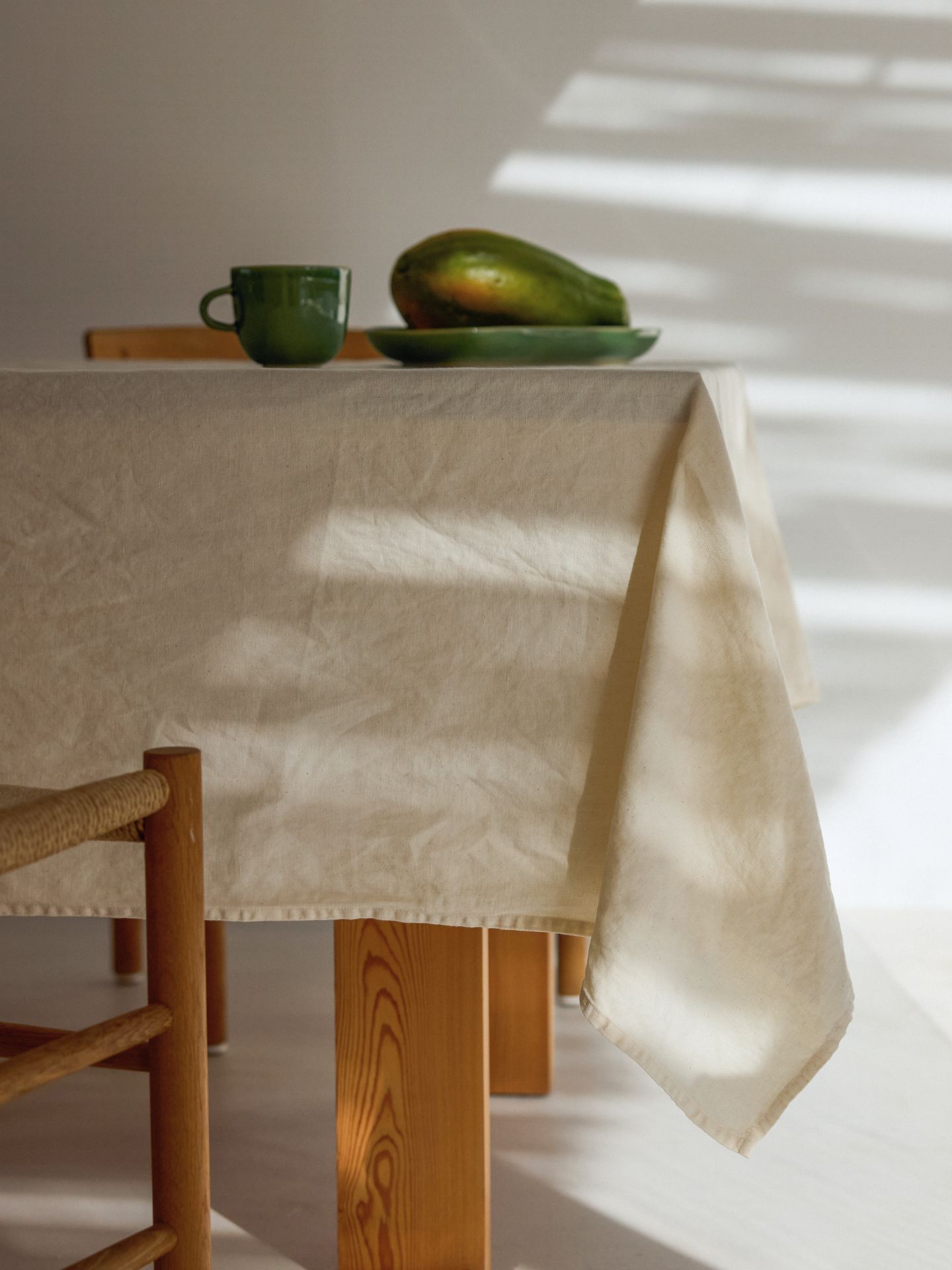 onomao x erlich textil Tischdecke natur 2