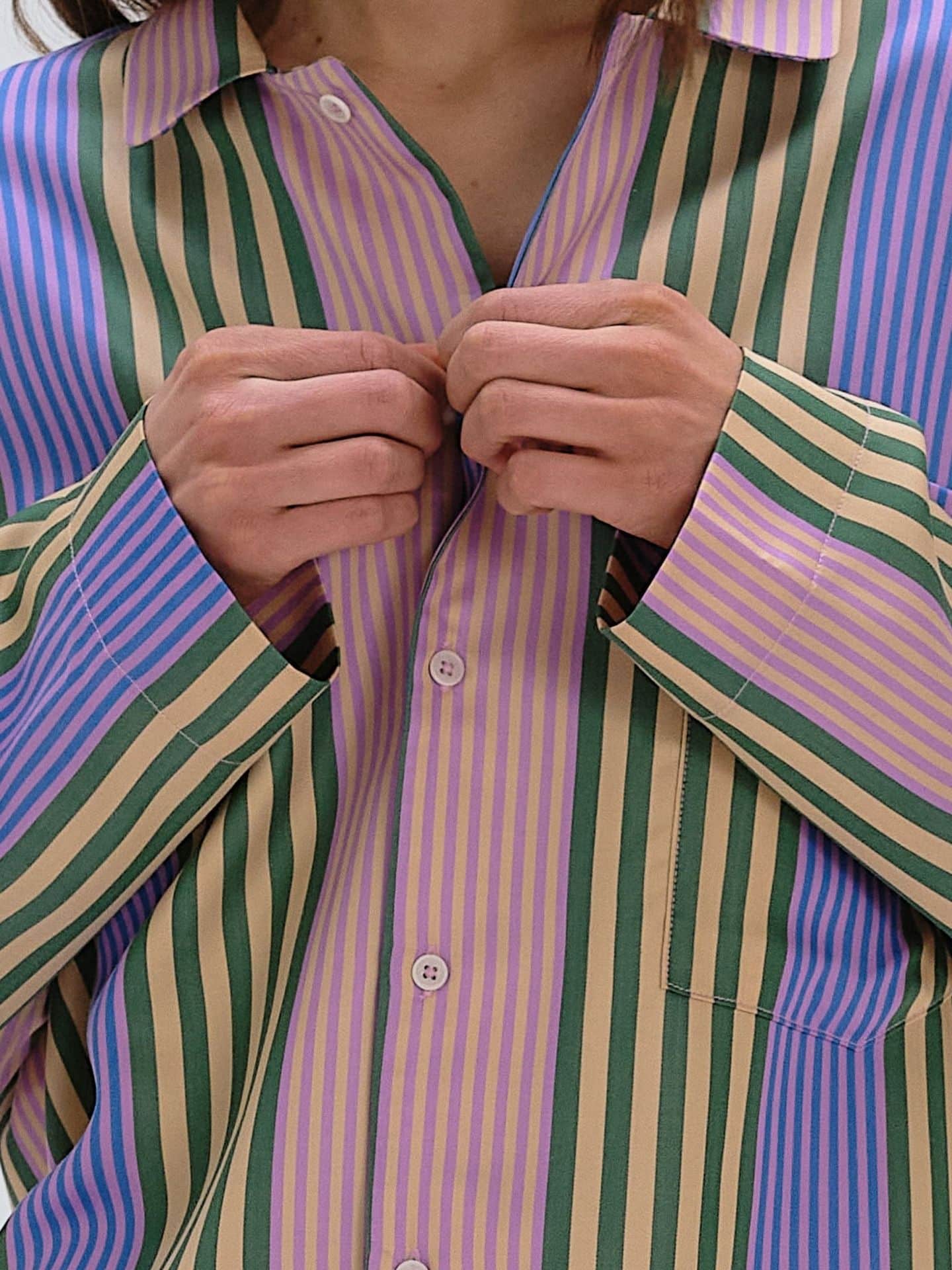 Avonté Pyjama Shirt funky stripe 6